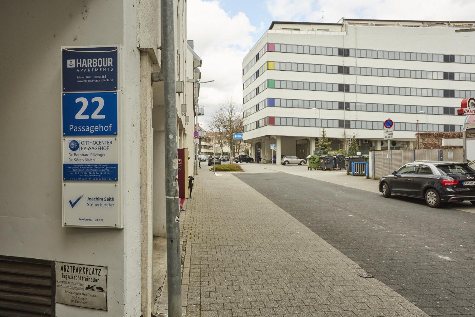 Harbour Apartments Karlsruhe Exterior foto